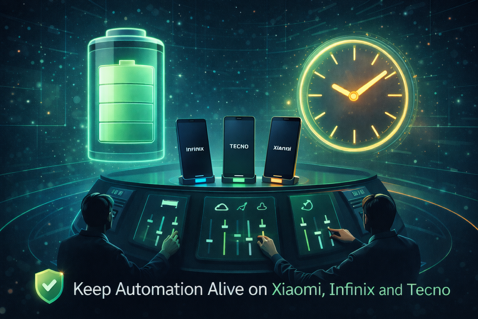 How to keep automation apps running on Xiaomi, Infinix, and Tecno (full checklist)